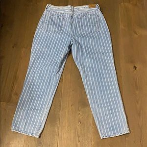 American eagle striped size 10 jeans